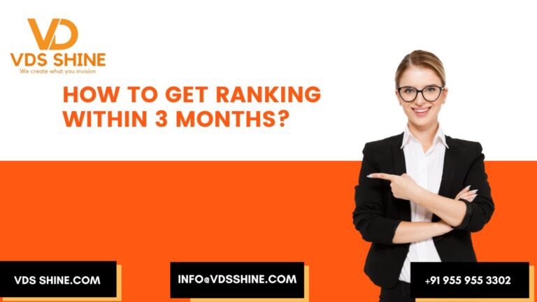 How to Get Ranking Within 3 Months – VDS SHINE