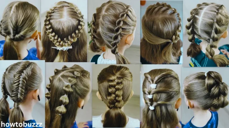 10 Fun and Easy Hairstyles for Kids Perfect for School and Playtime