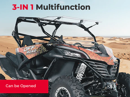 How a ZForce 950 Sport Windshield and UTV Windshields Elevate Your Off-Roading Experience