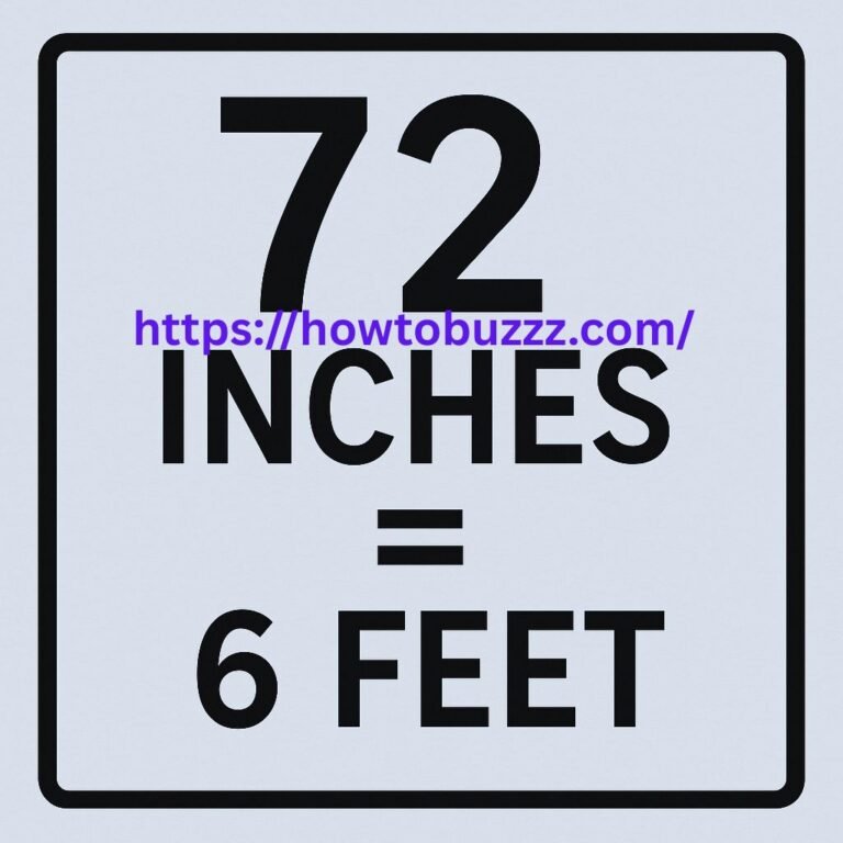 72 Inches in Feet Simple Conversion and Real-World Applications